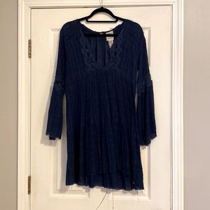 FP One Delicate Navy Blue Dress